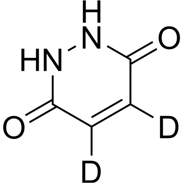 Maleic hydrazide-d2 (maleic hydrazide-d2; maleic hydrazide-d2) 2398483-97-9